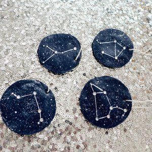 Constellation clay ornament set